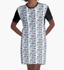 Three Sardines 1 Graphic T-Shirt Dress
