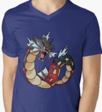 Gyarados - Pokemon Men's V-Neck T-Shirt