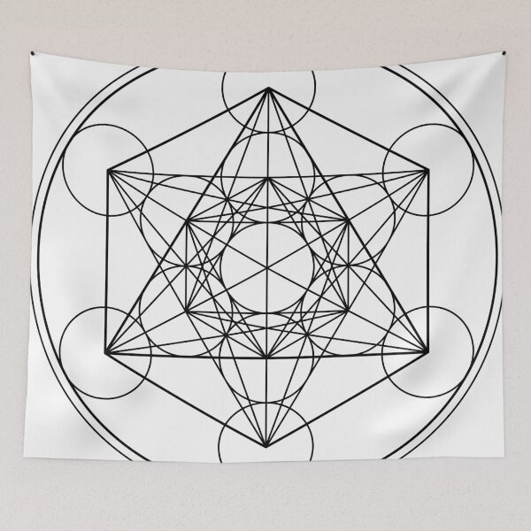 Item preview, Metatron's Cube [Circled] [ Ink] designed and sold by SirDouglasFresh.