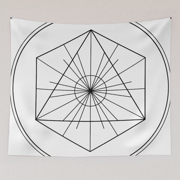 Item preview, Metatron's Hidden Eye [Circled] [Black Ink] designed and sold by SirDouglasFresh.