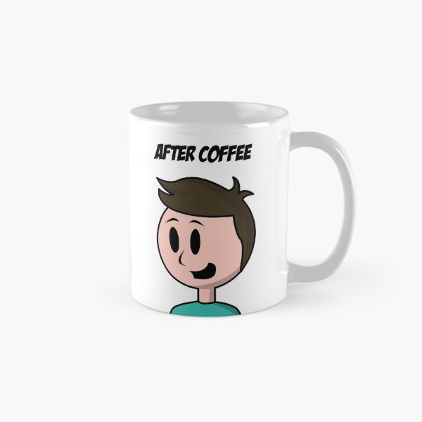 Item preview, Before/After Coffee Mug (White) designed and sold by WarheadsComics.