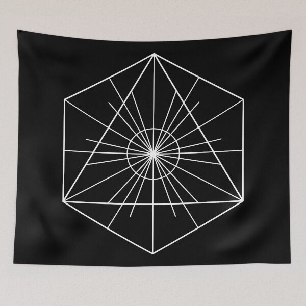 Item preview, Metatron's Hidden Eye [White Ink] designed and sold by SirDouglasFresh.