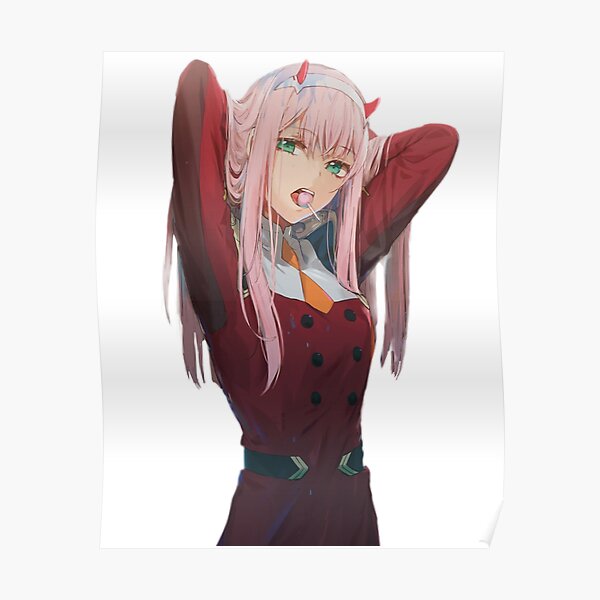 Zero Two - Chéri dans le Franxx Poster