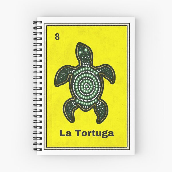Item preview, La Tortuga Mexican Loteria Bingo Card designed and sold by casadeloteria.