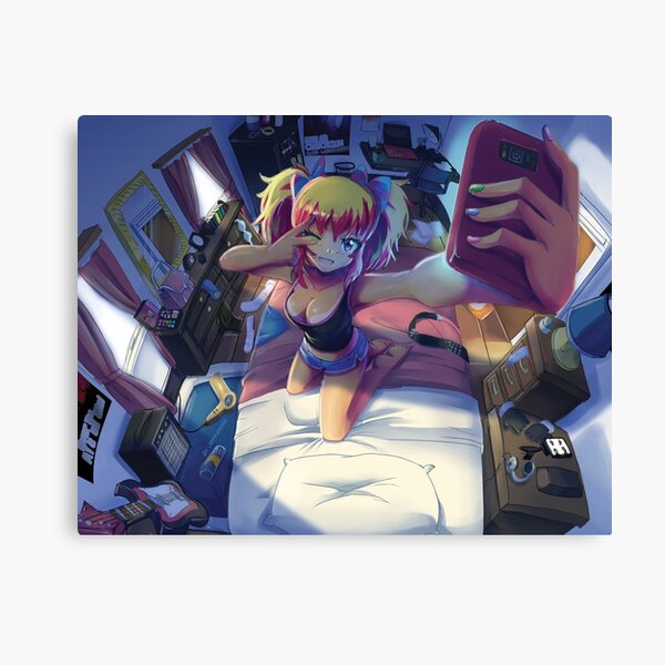 Bedroom Selfie Canvas Print