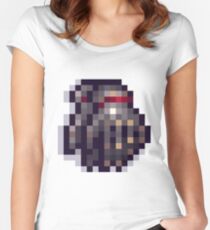 Pixel Soldier Gauntlets Women's Fitted Scoop T-Shirt