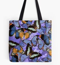 Composition With Echoed Butterflies #5 Tote Bag