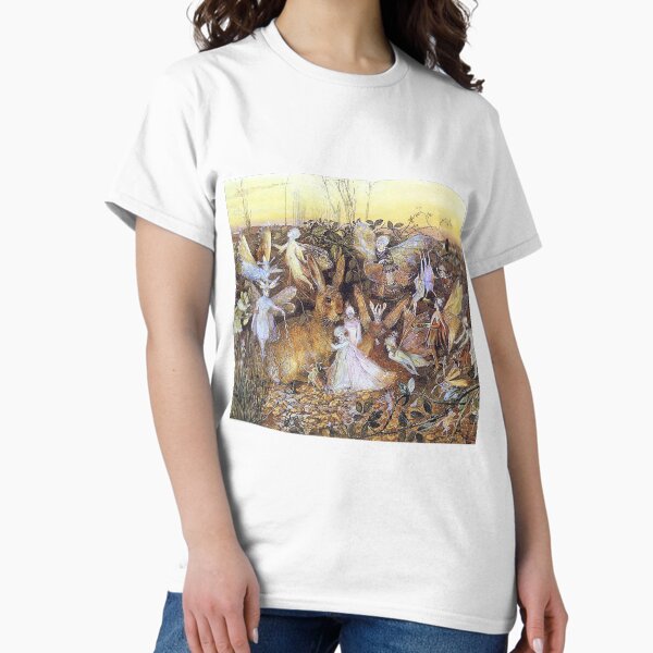Item preview, Rabbit Among the Fairies - John Anster Fitzgerald designed and sold by forgottenbeauty.