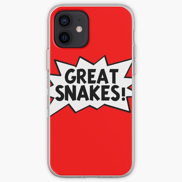 Grands serpents! -Tintin Coque souple iPhone