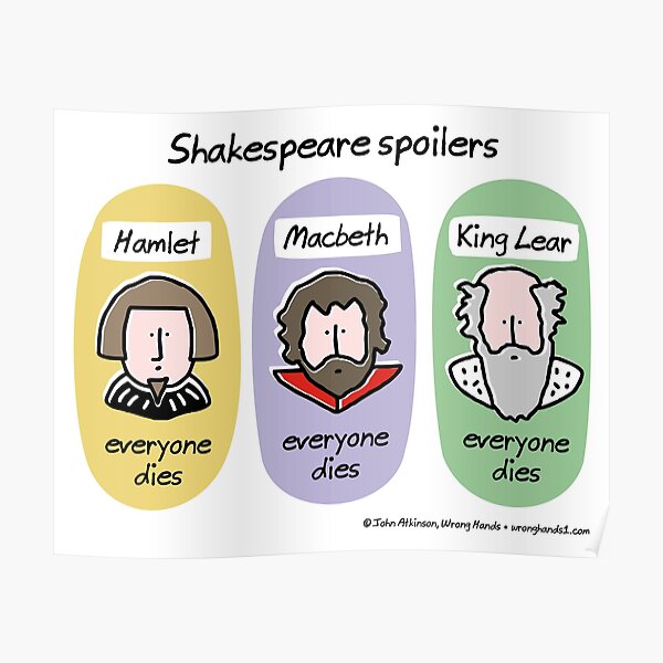 Shakespeare spoilers Poster