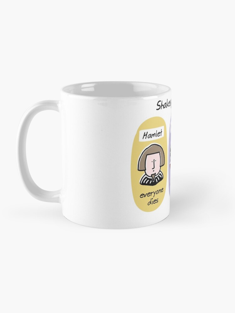Alternate view of Shakespeare spoilers Mug