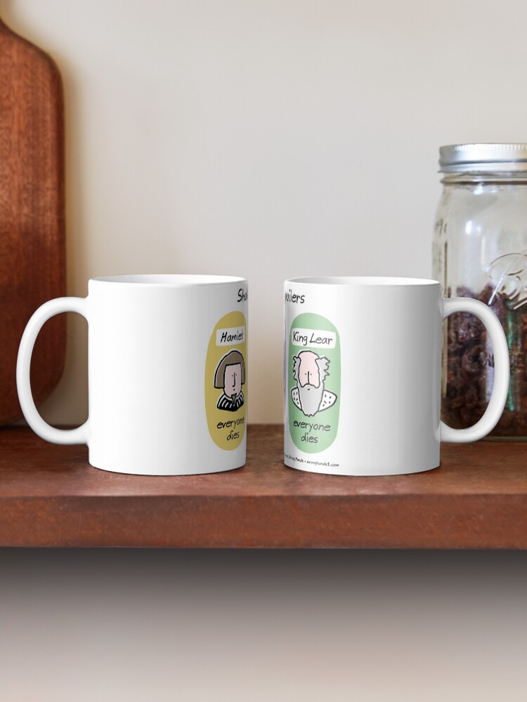 Alternate view of Shakespeare spoilers Mug