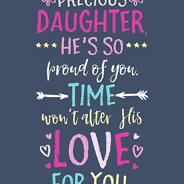 Artwork thumbnail, PRECIOUS DAUGHTER by Paper Bee Gift Shop