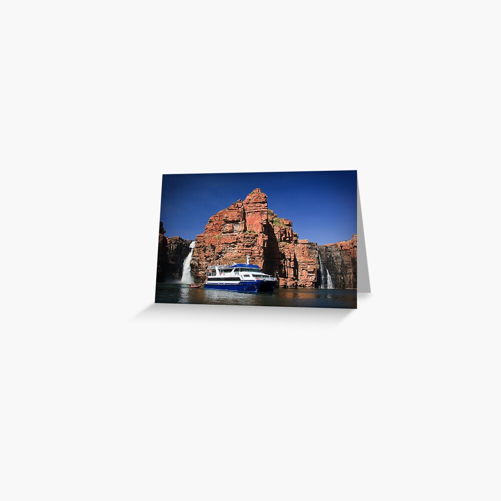 King George Falls, Kimberley, W.A Greeting Card