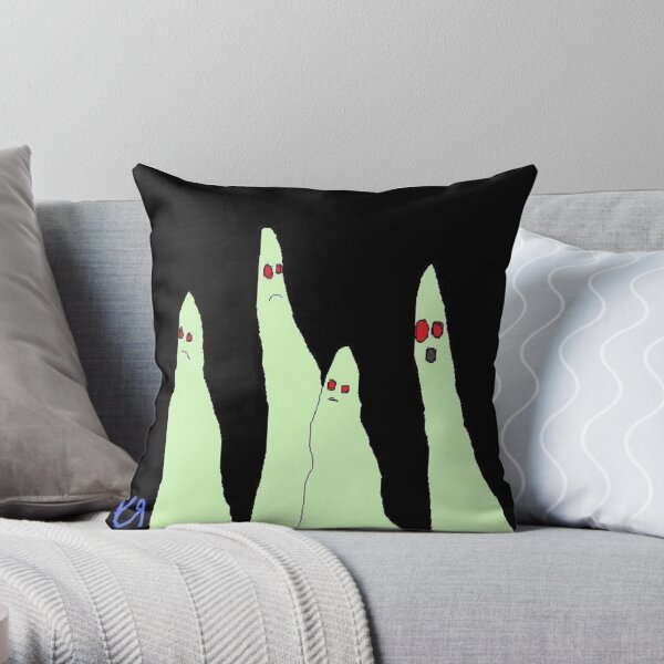 "Ghost Congress" by Richard F. Yates Throw Pillow