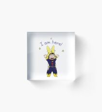 Little Deku, I am Here! Acrylic Block