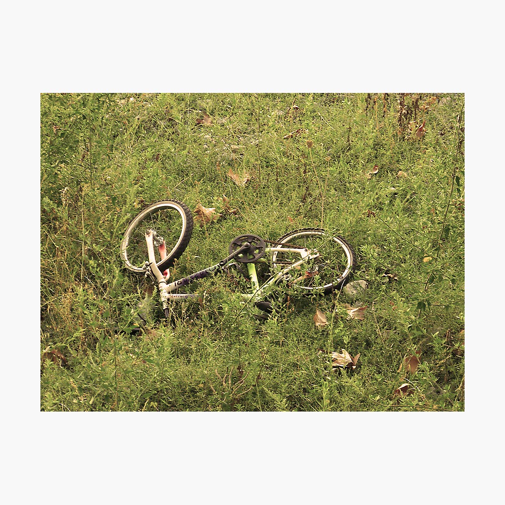 Broken Bike Photographic Print