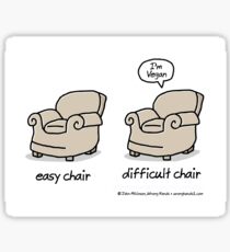 easy chair Sticker