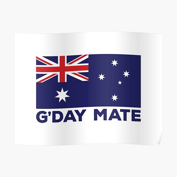 G'Day Mate Poster
