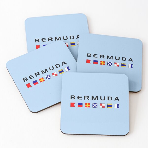 Item preview, Bermuda Maritime Nautical Signal Flags Light-Color designed and sold by TinyStarAmerica.