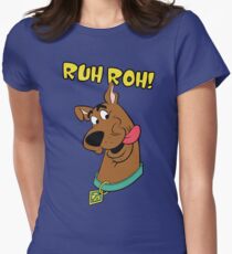 Scooby Doo: Ruh Roh Women's Fitted T-Shirt