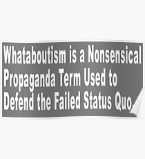 Whataboutism Poster