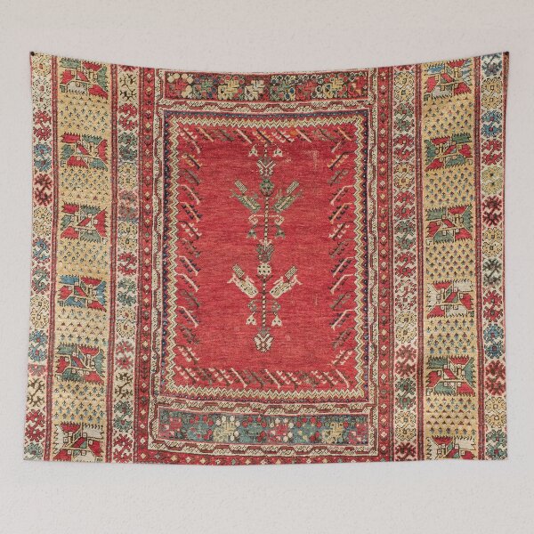 Item preview, Rare Konya Village Rug designed and sold by Vicky Brago-Mitchell®.
