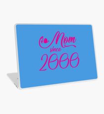 Mothers Day Christmas Funny Mom Gifts - Mom Since 2000 Laptop Skin