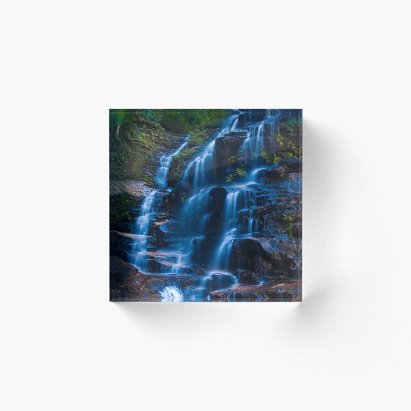 Aperçu de l'œuvre Chutes Sylvia, Blue Mountains créée et vendue par Erik Schlogl.