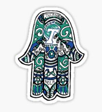 Tulane Hamsa Sticker