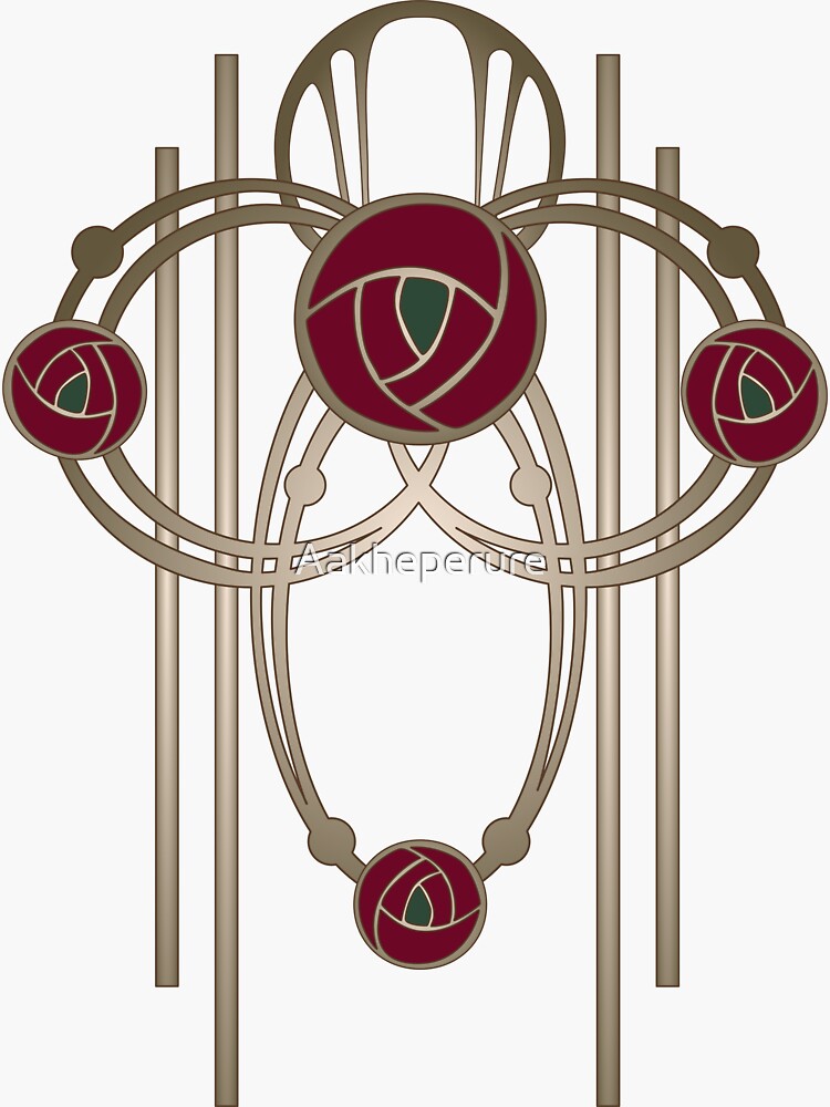 Art Nouveau Rose Gold by Aakheperure