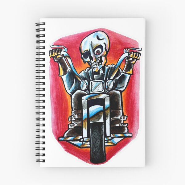 Item preview, Skeleton on a Motorcycle designed and sold by brandydevoid.