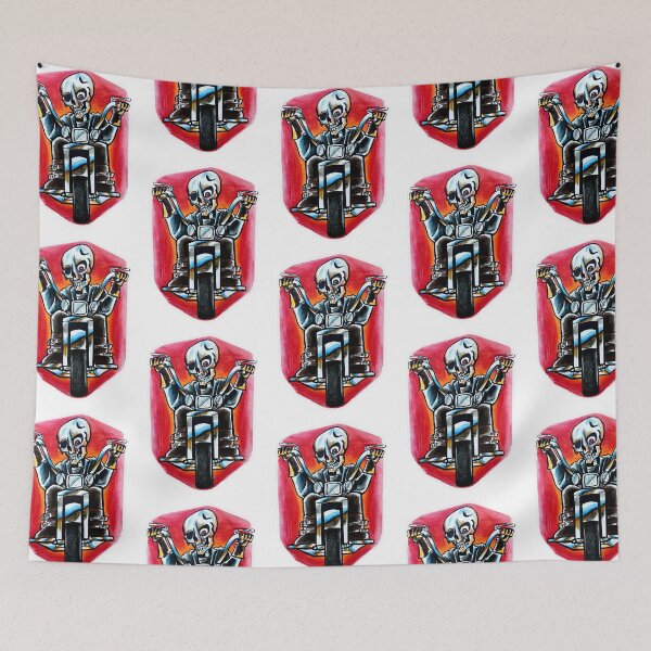 Item preview, Skeleton on a Motorcycle designed and sold by brandydevoid.