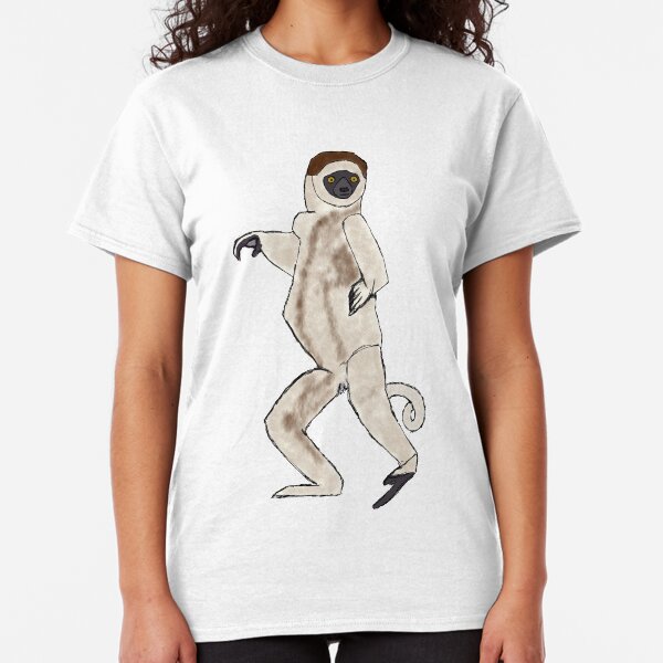 Verreaux's sifaka dancing Classic T-Shirt