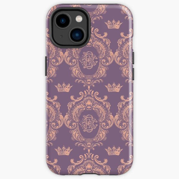 Castlefield Monogram Crest Pink & Lavender iPhone Tough Case