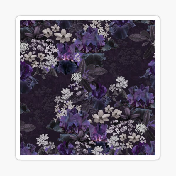 Lalia Dark Floral Sticker