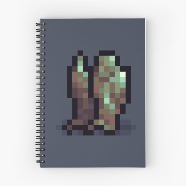 Item preview, Pixel Steel Greaves designed and sold by Ben Henry.