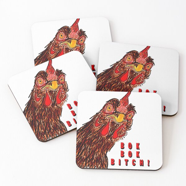 Item preview, Bok Bok Bitch Crazy Rich Badass Chickens designed and sold by briana-rose.