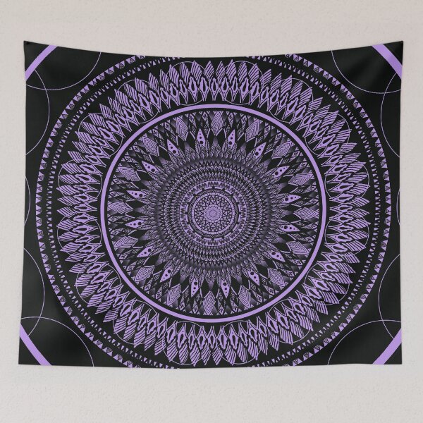 Item preview, Mandala 9 Lavender designed and sold by Rusyrusrus.
