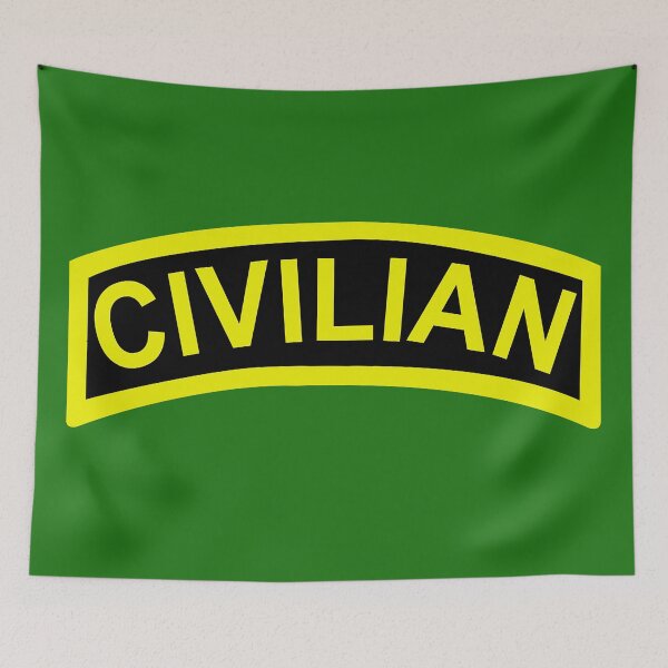 Item preview, Civilian Military Tab designed and sold by zalisaurus.