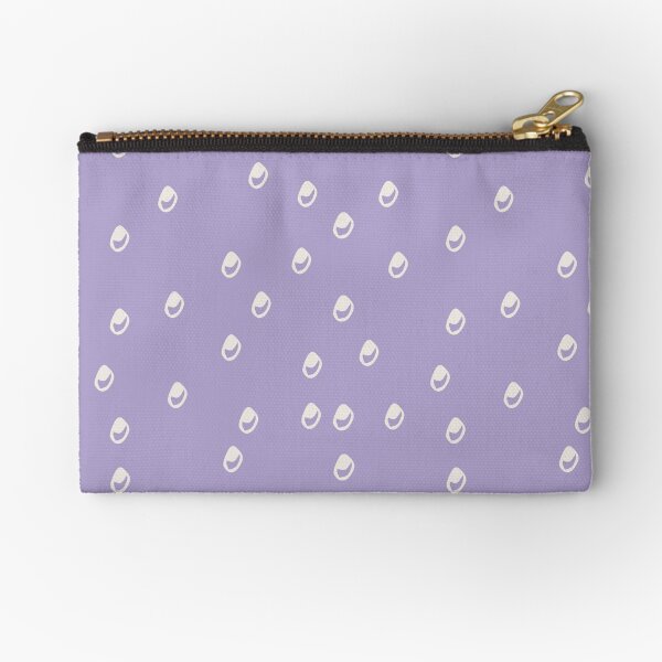 Homeland Flora Bubbles in Lilac Zipper Pouch