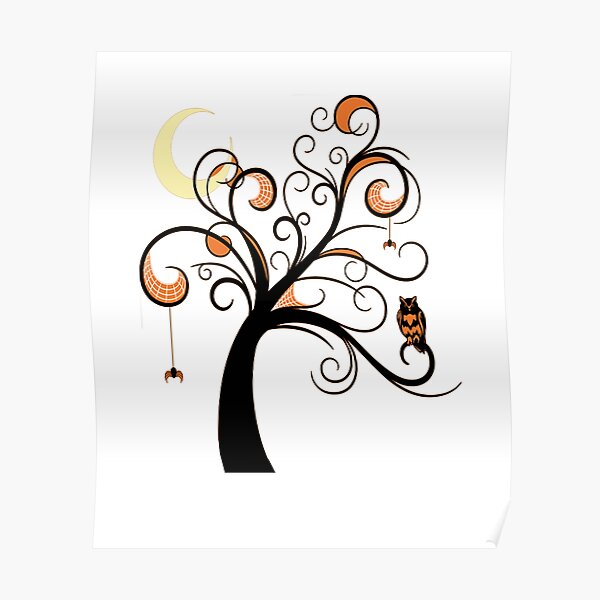 Halloween Tree Poster