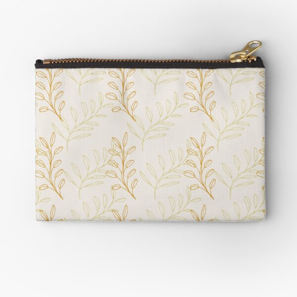 Homeland Flora Floating Leaves Zipper Pouch