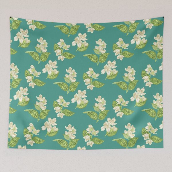 Item preview, Jasmine flowers designed and sold by Yulia Fushtey.
