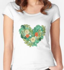 heart Women's Fitted Scoop T-Shirt