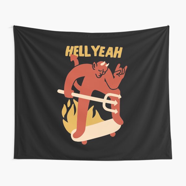 HELL YEAH Tapestry