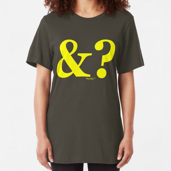 &? Slim Fit T-Shirt