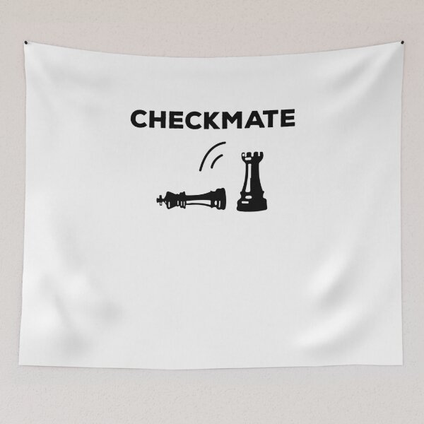 Item preview, Checkmate Chess Pawn Queen designed and sold by TeeTimeGuys.