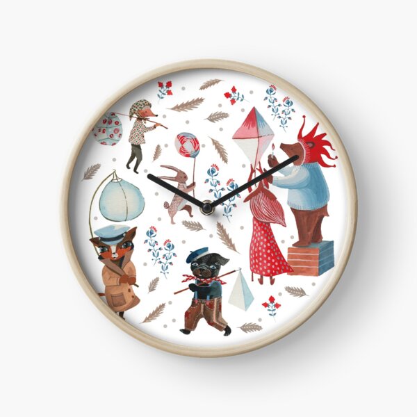 Lantern parade - Snow Clock
