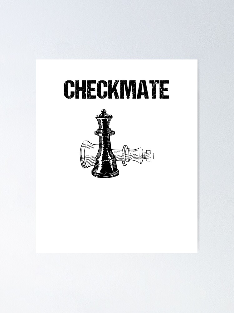  Checkmate  Cool Chess Ninja Game King & Queen Gift